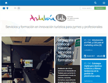 Tablet Screenshot of andalucialab.org